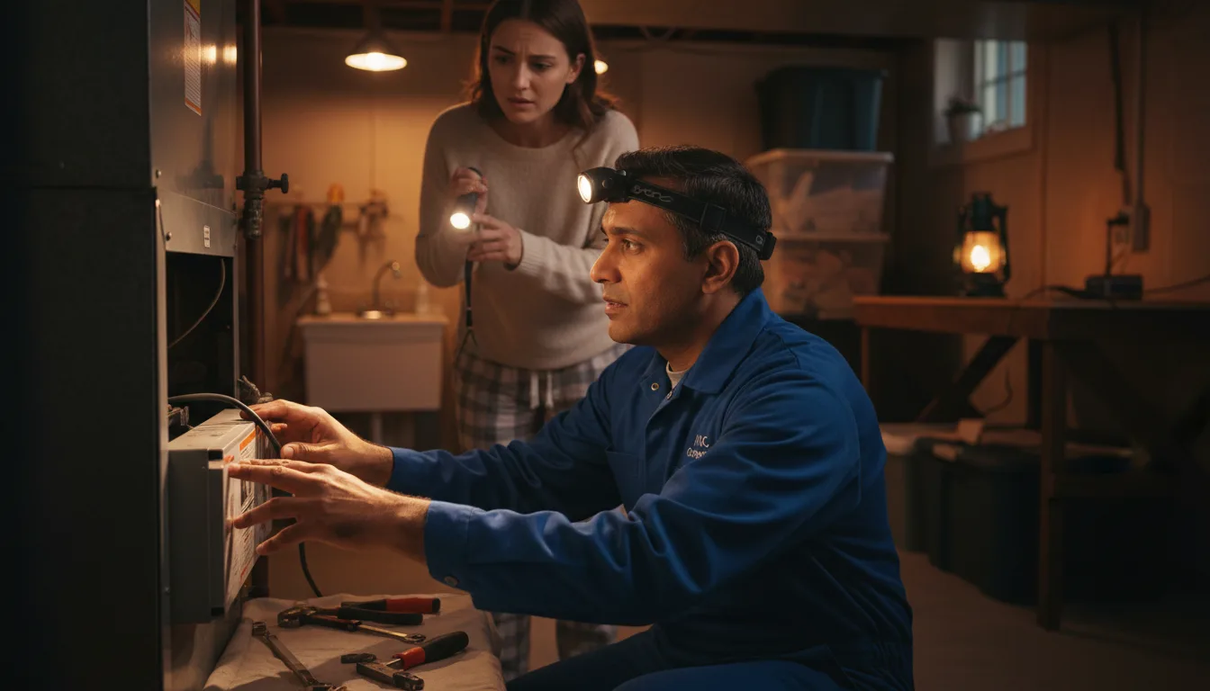 Emergency HVAC Repair in Kathryn, ND near me · HVAC
